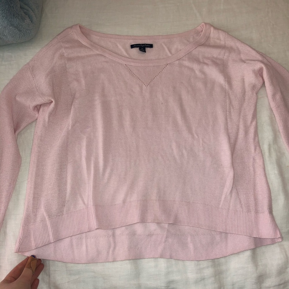 Blush Pink AE Sweater